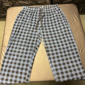 Stafford Blue and Black Sleep Pants